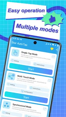 Star Auto Clicker android App screenshot 4